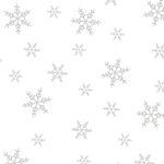 SNOWFLAKE 10" ROUND Cake Board